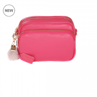 Pom Pom London Mayfair Bag & Accessories Fuchsia Pink